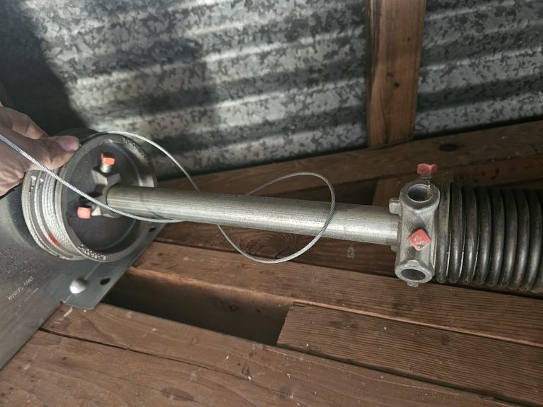 Cable Off Garage Door 005