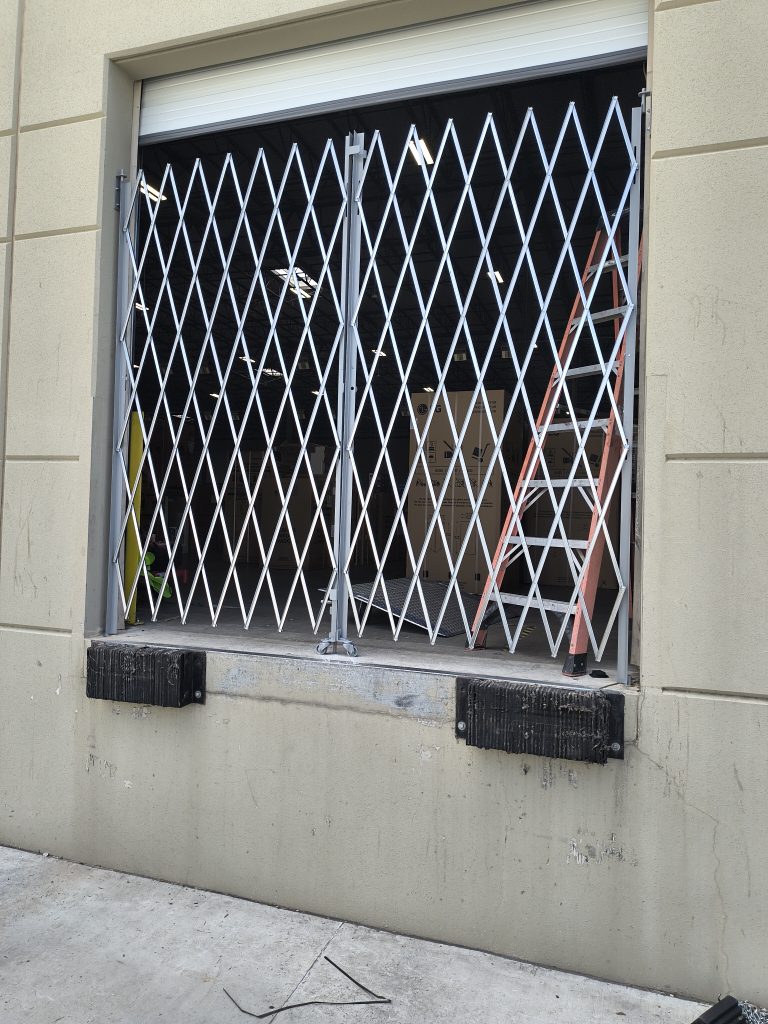 Security Overhead Door Gates 003